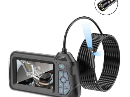 M60 1m Wire LED Industrial Endoscope Large 4.3-Inch Monitor Screen 8mm Dual-Lens Microscope HD Inspection Camera For Cheap