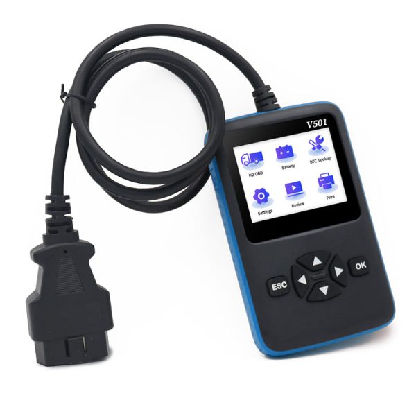 V501 OBD2 Car Truck Diesel Oil Diagnostic Tool Vehicle Engine Fault Code Reader Scanner Analyzer Sale