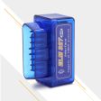 B02 Car Engine ELM327 Fault Code Reader Vehicle Diagnostic Tool OBD2 Diagnostic Instrument Detector (Bluetooth 2.0) Supply