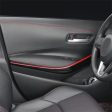 8m Car Interior Trim Strip Automobile Center Console PU Leather Adhesive Decorative Strip Fashion