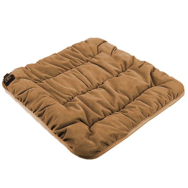 45 x 45 x 8cm Heated Cushion Car Velvet Seat Cushion Car Chair Cover Mat USB Heating Seat Pad For Sale