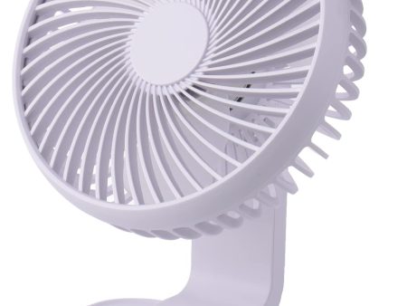 Ventilador de mesa silencioso con 4 velocidades y batería recargable Fashion