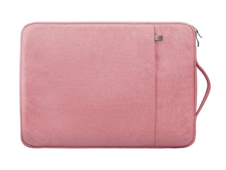 Funda Ordenador Portátil 11 Pulgadas para MacBook Air A1370 A1465 Chromebook Notebook Tableta, Bolsa de Poliéster Impermeable con Asa y Bolsillo, Rosa Fashion