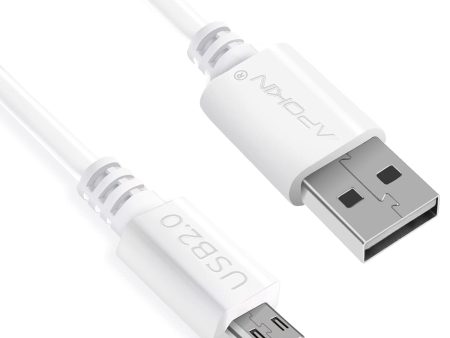 APOKIN Cable Micro USB Carga Ultra Rápida [30 CM] 5V 3A Carga Rápida Cable Cargador Movil, Tablets, Ebook, Cámaras Online Sale